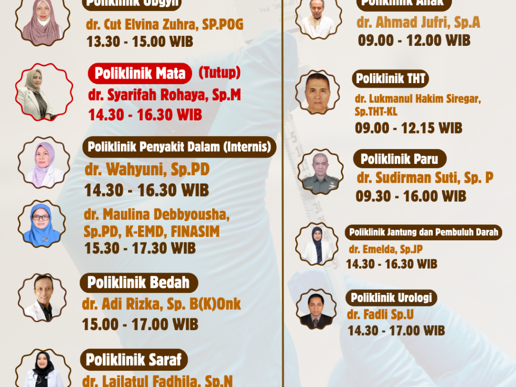 JadDok-Kamis, 13 August 2026
