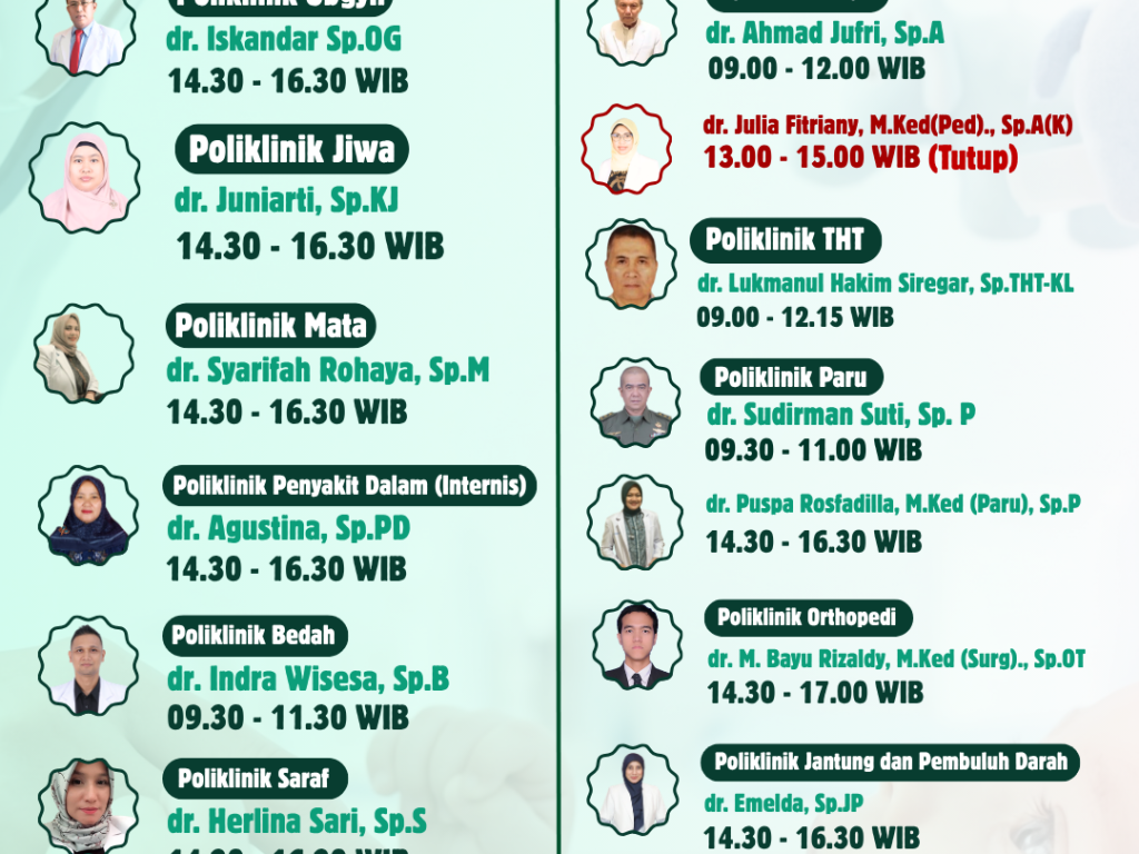 JadDok-Sen, 20 Juli 2026